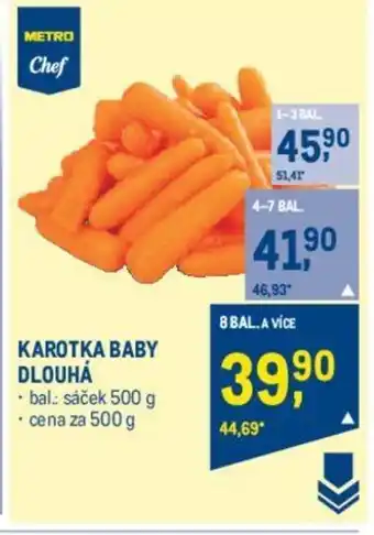 Makro KAROTKA BABY DLOUHÁ nabídka