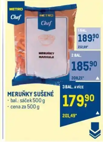 Makro MERUŇKY SUŠENÉ nabídka