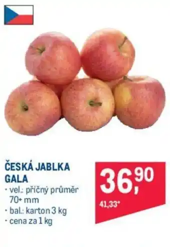 Makro ČESKÁ JABLKA GALA nabídka