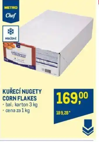 Makro KUŘECÍ NUGETY CORN FLAKES nabídka