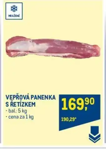 Makro VEPŘOVÁ PANENKA S RETIZKEM nabídka