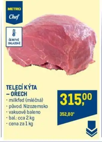 Makro TELECÍ KÝTA - OŘECH nabídka