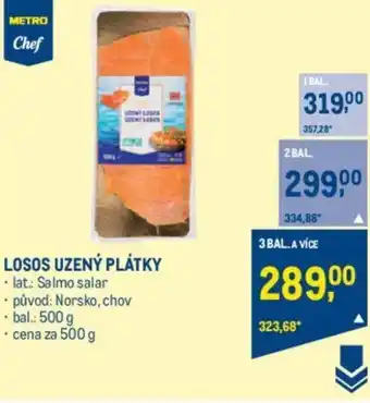 Makro LOSOS UZENÝ PLÁTKY nabídka