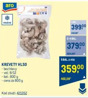 Makro KREVETY HLSO nabídka