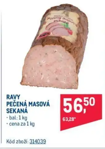 Makro RAVY PECENA MASOVA SEKANA nabídka