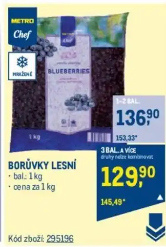 Makro BORŮVKY LESNÍ nabídka