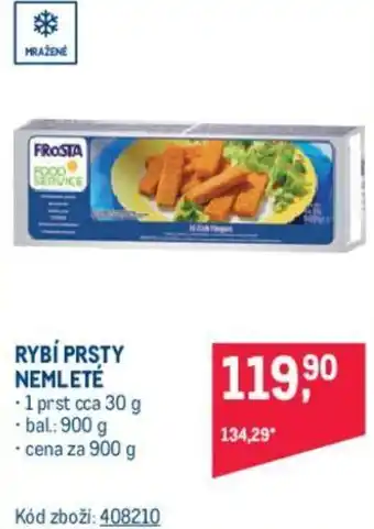 Makro RYBÍ PRSTY NEMLETÉ nabídka