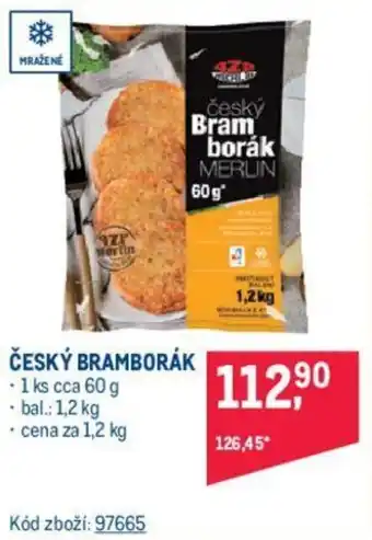 Makro ČESKÝ BRAMBORÁK nabídka