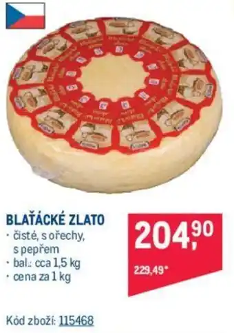 Makro BLAŤÁCKÉ ZLATO nabídka