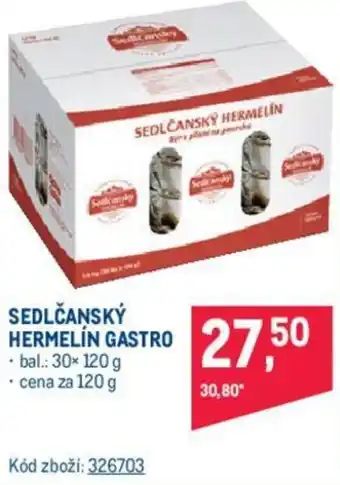 Makro SEDLČANSKÝ HERMELÍN GASTRO nabídka
