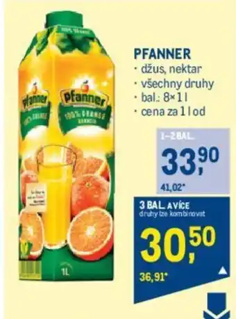 Makro PFANNER nabídka