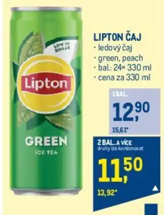 Makro LIPTON ČAJ nabídka