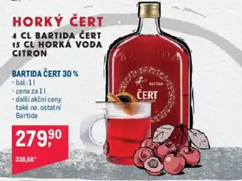 Makro BARTIDA ČERT 30% nabídka