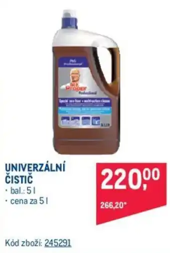 Makro UNIVERZÁLNÍ CISTIC nabídka