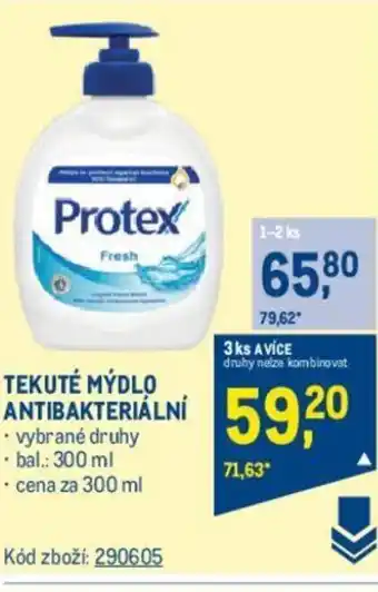 Makro TEKUTÉ MÝDLO ANTIBAKTERIÁLNÍ nabídka