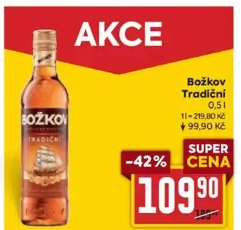 Billa Božkov Tradiční 0,5L nabídka