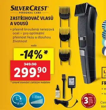 Lidl Zastřihovač vlasů a vousů nabídka