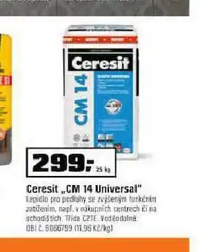 OBI Ceresit cm 14 universal nabídka