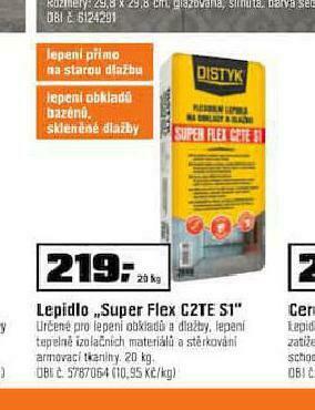 OBI Lepidlo super flex c2te s1 nabídka