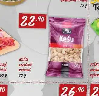 Terno Kešu nesolené nabídka