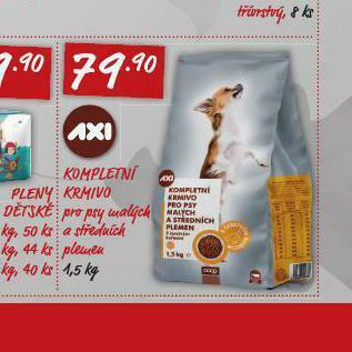 Terno Axi kompletní krmivo pro psy nabídka
