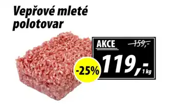 ZEMAN Vepřové mleté polotovar nabídka