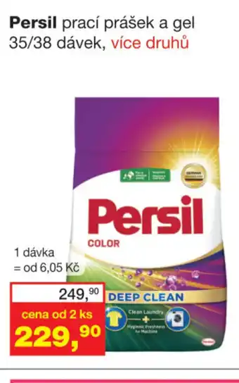 Ráj drogerie Persil prací prášek a gel nabídka