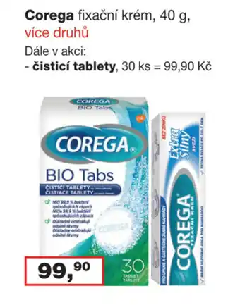 Ráj drogerie Corega fixační krém, 40 g nabídka