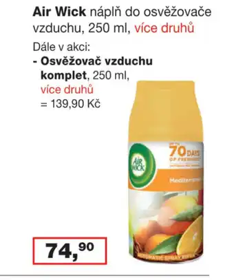 Ráj drogerie Air Wick náplň do osvěžovače vzduchu, 250 ml nabídka