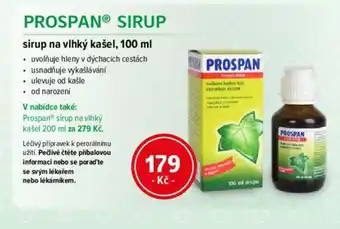 mojelekarna.cz PROSPAN SIRUP nabídka