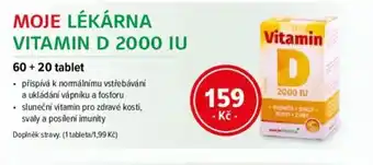 mojelekarna.cz MOJE LÉKÁRNA VITAMIN D 2000 IU nabídka