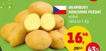 Penny Market Brambory konzumní pozdní volné, 1 kg nabídka