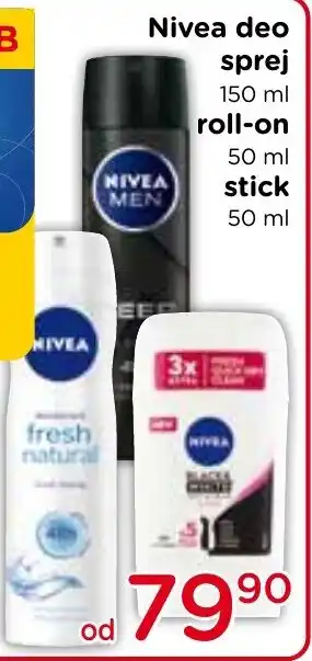 TOP drogerie Nivea deo sprej nabídka