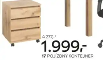 Kika Nábytek POJÍZDNÝ KONTEJNER nabídka
