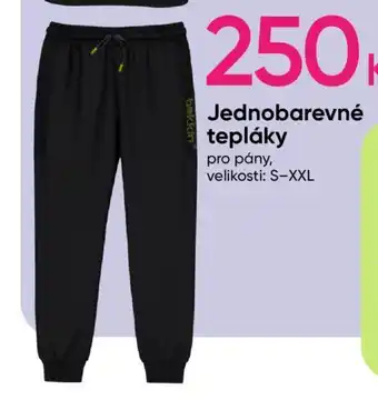 Pepco Jednobarevné tepláky nabídka