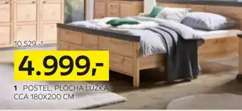XXXLutz POSTEL, PLOCHA LŮŽKA CCA 180X200 CM nabídka