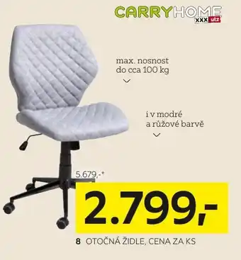 XXXLutz OTOČNÁ ŽIDLE, CENA ZA KS nabídka