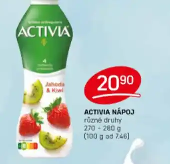 Flop ACTIVIA NÁPOJ nabídka