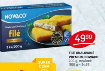 Flop FILÉ OBALOVANÉ PREMIUM NOWACO nabídka