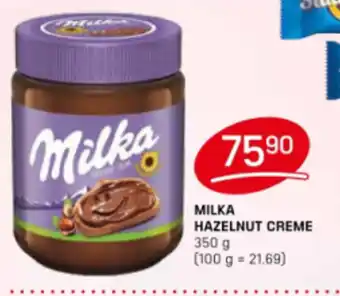 Flop MILKA HAZELNUT CREME nabídka