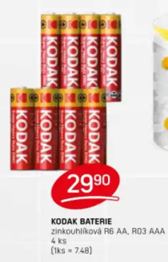 Flop KODAK BATERIE nabídka