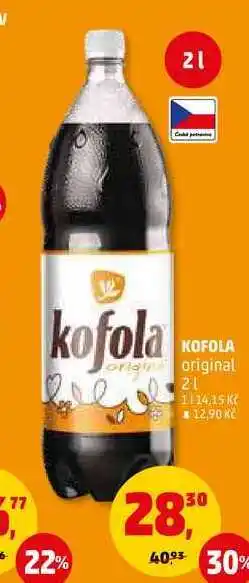 Penny Market Kofola 2 l nabídka