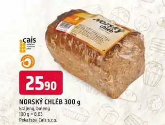 Trefa Norský chléb 300 g krájený, balený nabídka