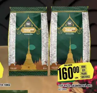 Tamda Foods Tdf rýže jasmínová 4kg nabídka