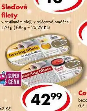 CBA Sleďové filety, 170 g nabídka