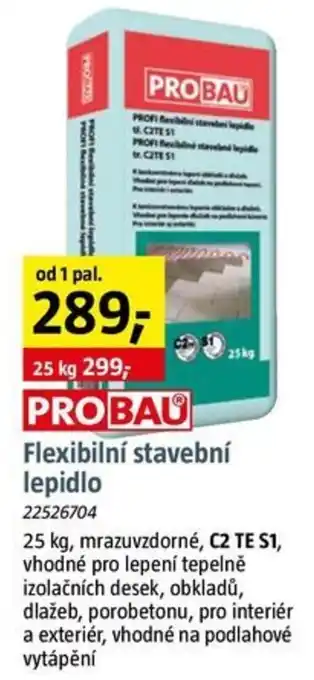 Bauhaus Flexibilní stavební lepidlo nabídka