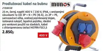 Bauhaus Prodlužovací kabel na bubnu nabídka