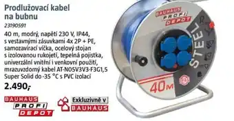 Bauhaus Prodlužovací kabel na bubnu nabídka
