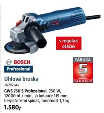 BOSCH Úhlová bruska