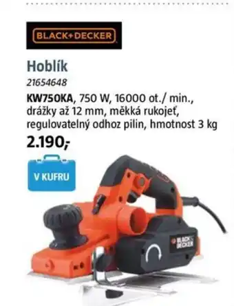 Bauhaus BLACK+DECKER Hoblík nabídka